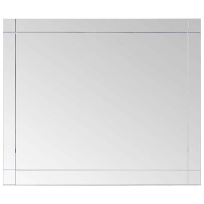 Wall Mirror 80x60 cm Glass