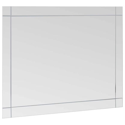 Wall Mirror 80x60 cm Glass