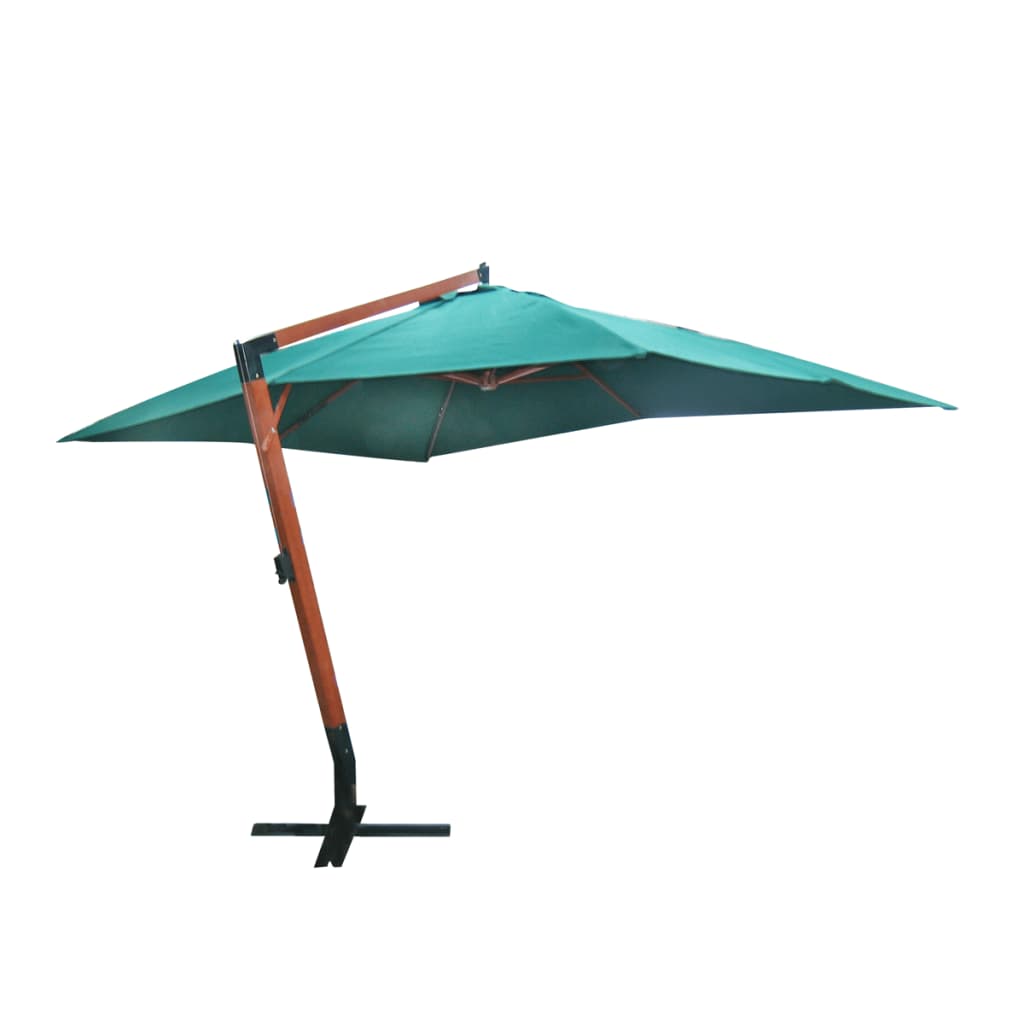 Floating Garden Parasol Melia 300 x 400 cm Green