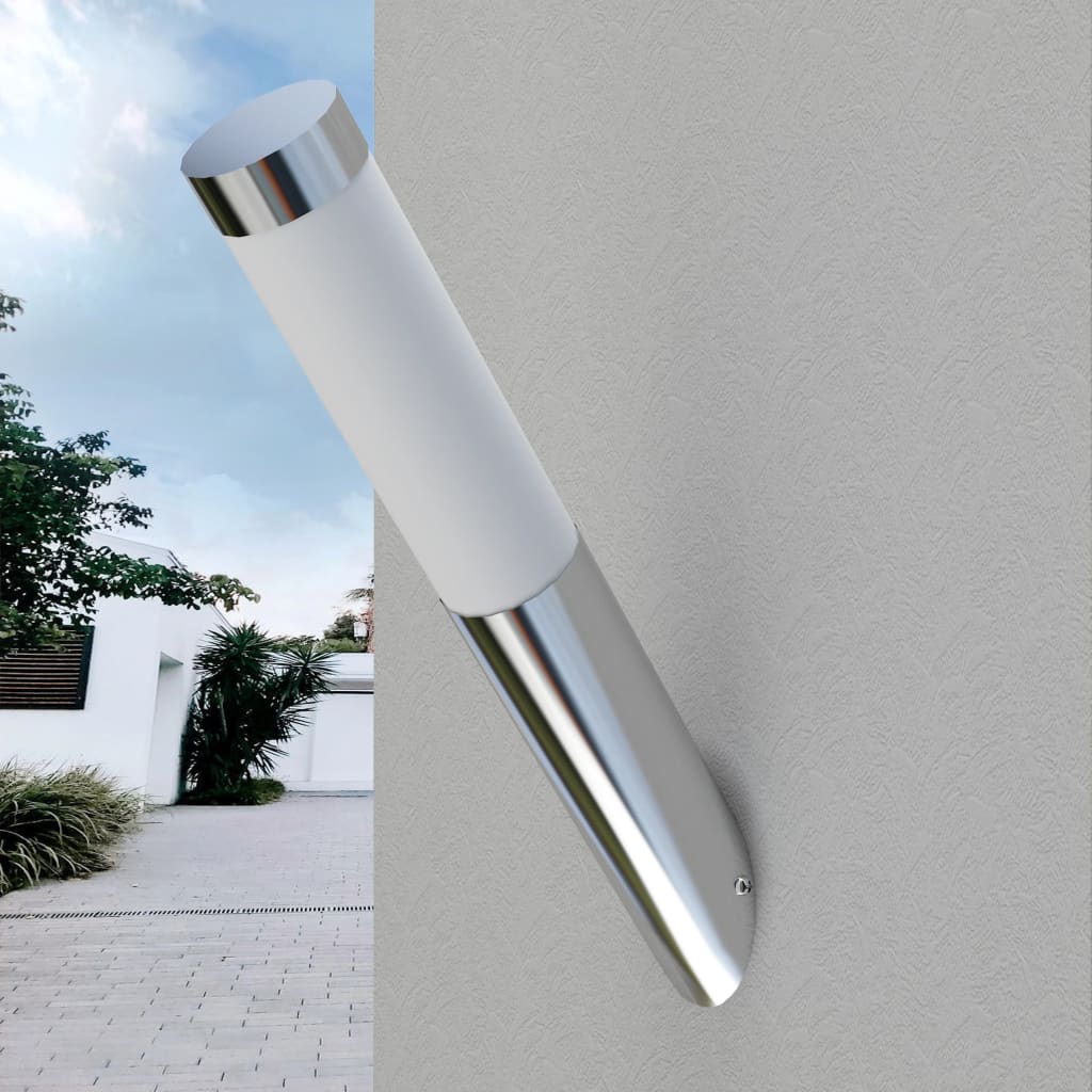 Outdoor Wall Lights 2 pcs Stainless Steel