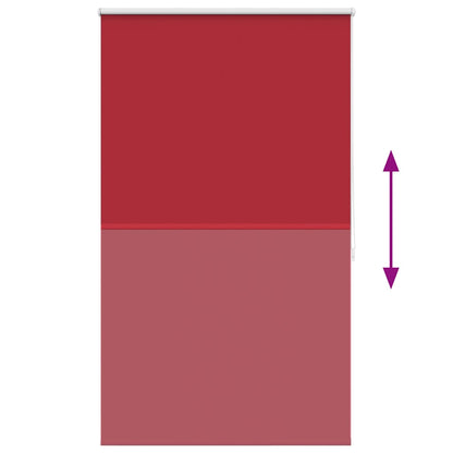 Roller blind blackout 80 x 175 cm red