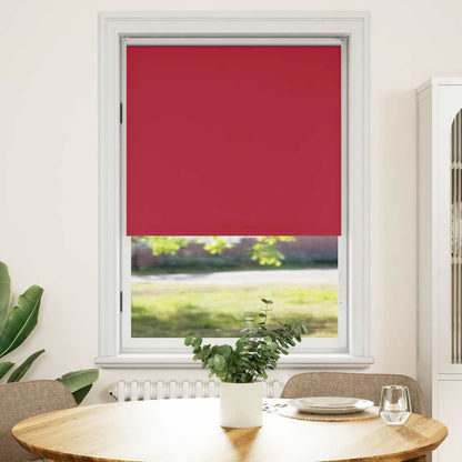 Roller blind blackout 80 x 175 cm red