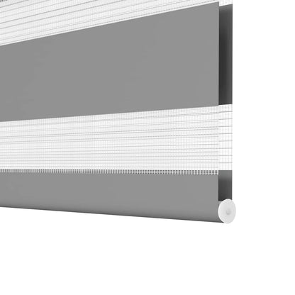 Zebra Blind 40 x 100 cm Grey