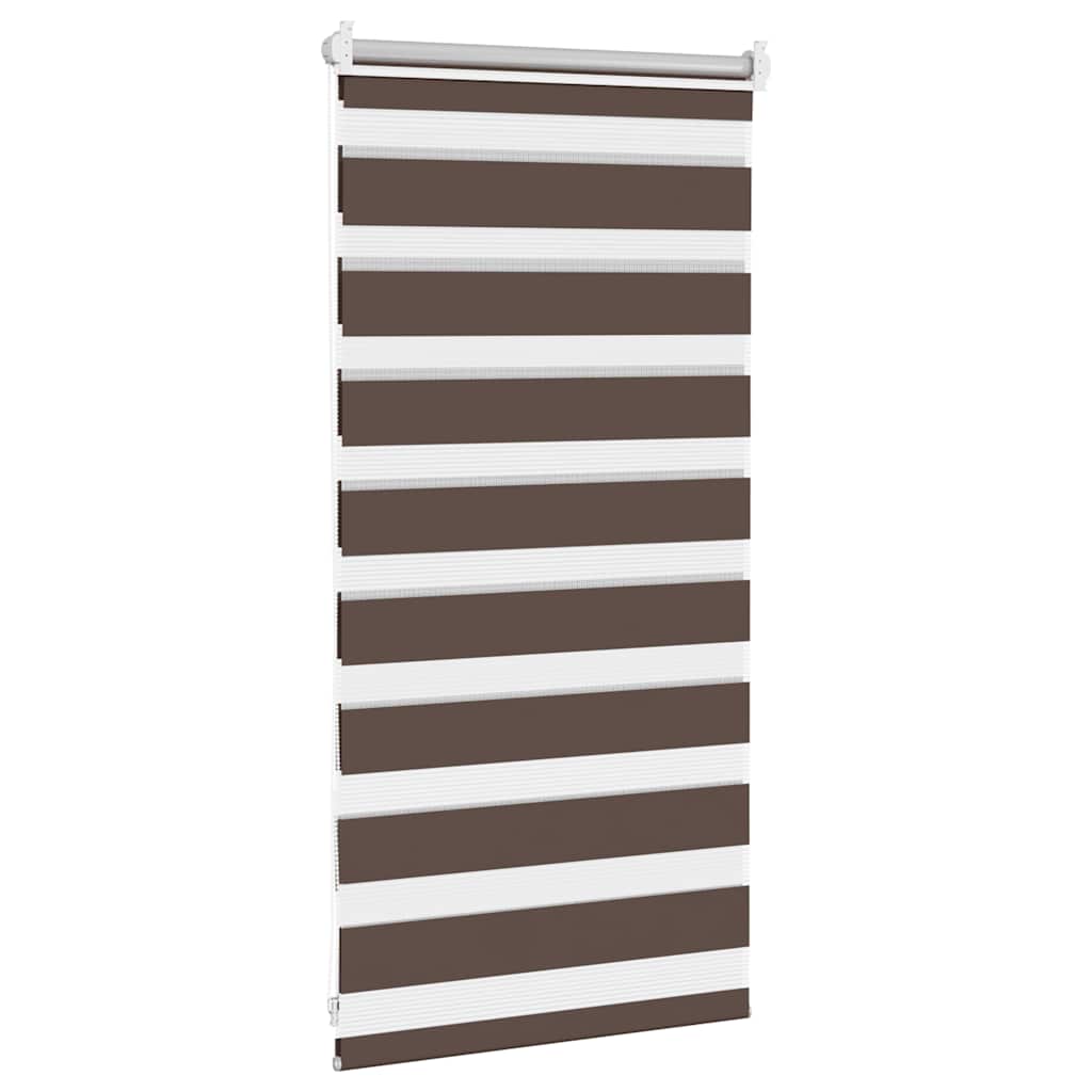 Zebra Blind 40 x 100 cm Coffee