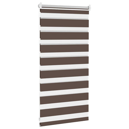 Zebra Blind 40 x 100 cm Coffee