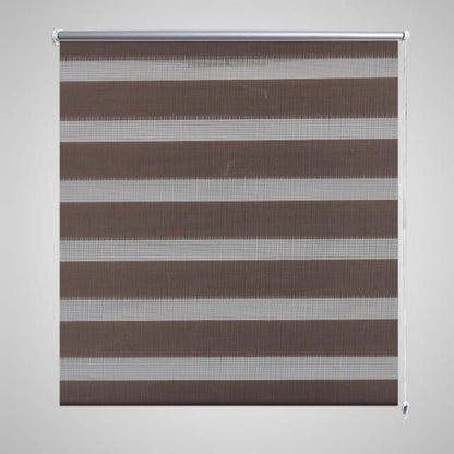 Zebra Blind 40 x 100 cm Coffee