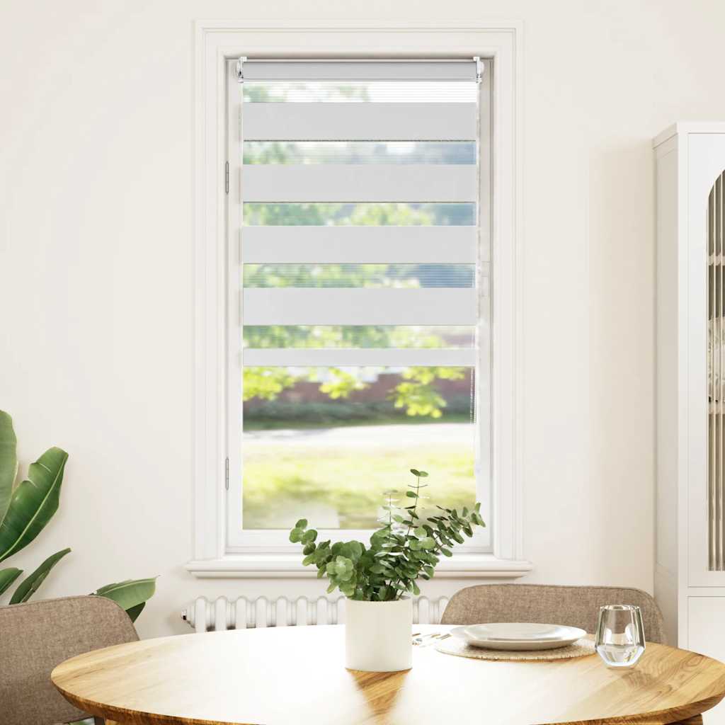 Zebra Blind 60 x 120 cm White