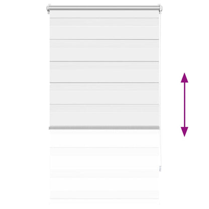 Zebra Blind 90 x 150 cm White