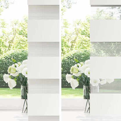 Zebra Blind 90 x 150 cm White