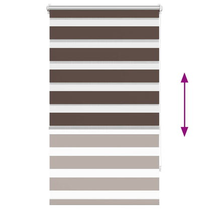 Zebra Blind 90 x 150 cm Coffee