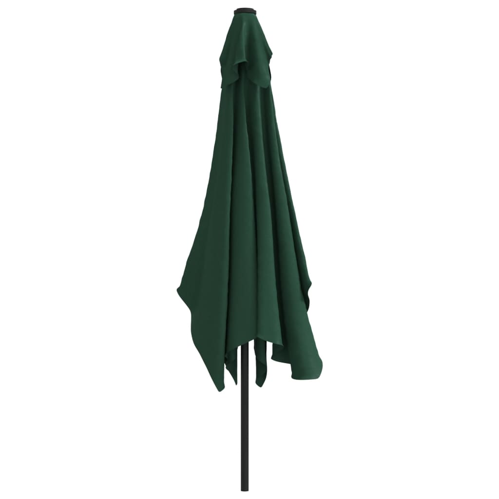 Garden Parasol 200 x 300 cm Green Rectangular