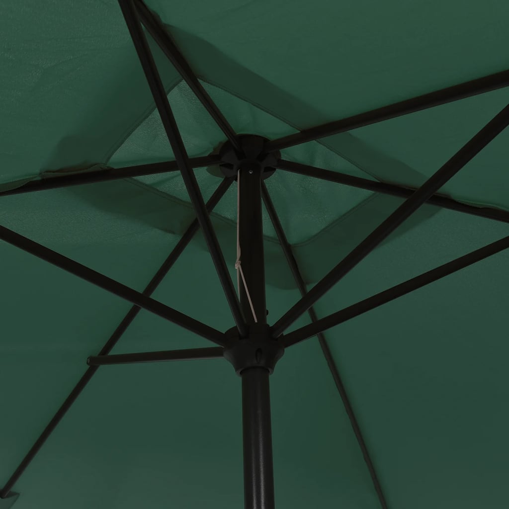 Garden Parasol 200 x 300 cm Green Rectangular