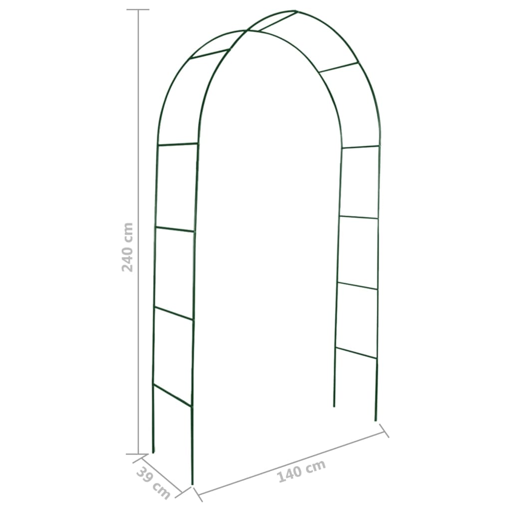 Garden Arch 2 pcs Climbing Plants