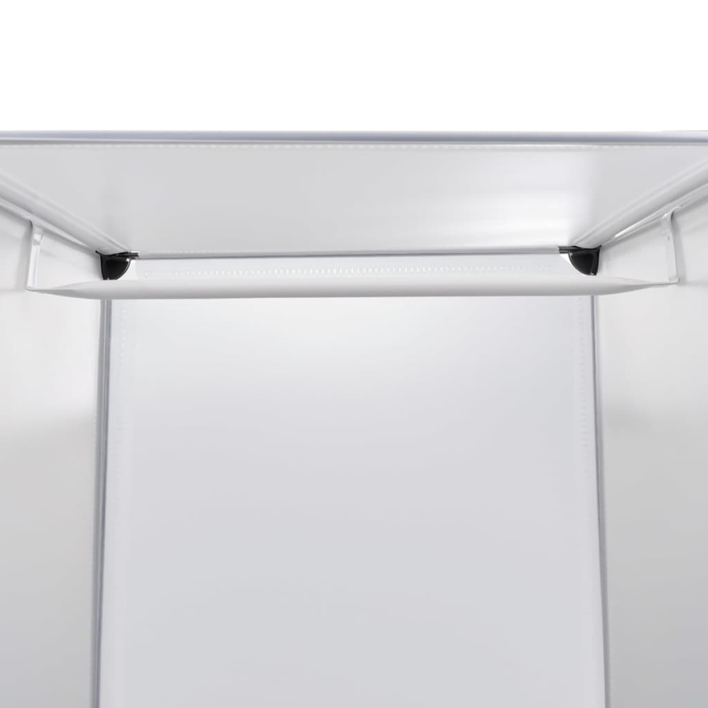 Modular Cabinet with 9 Compartments 109x36.5x143 cm White