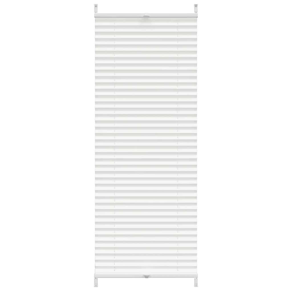 Plisse Blind 50x150cm White Pleated Blind