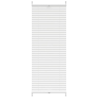 Plisse Blind 50x150cm White Pleated Blind