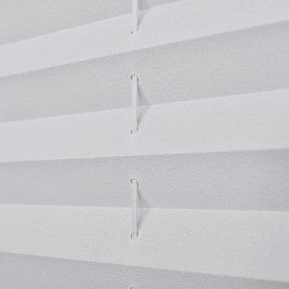 Plisse Blind 80x200cm White Pleated Blind
