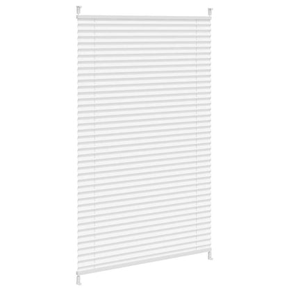 Plisse Blind 90x125cm White Pleated Blind
