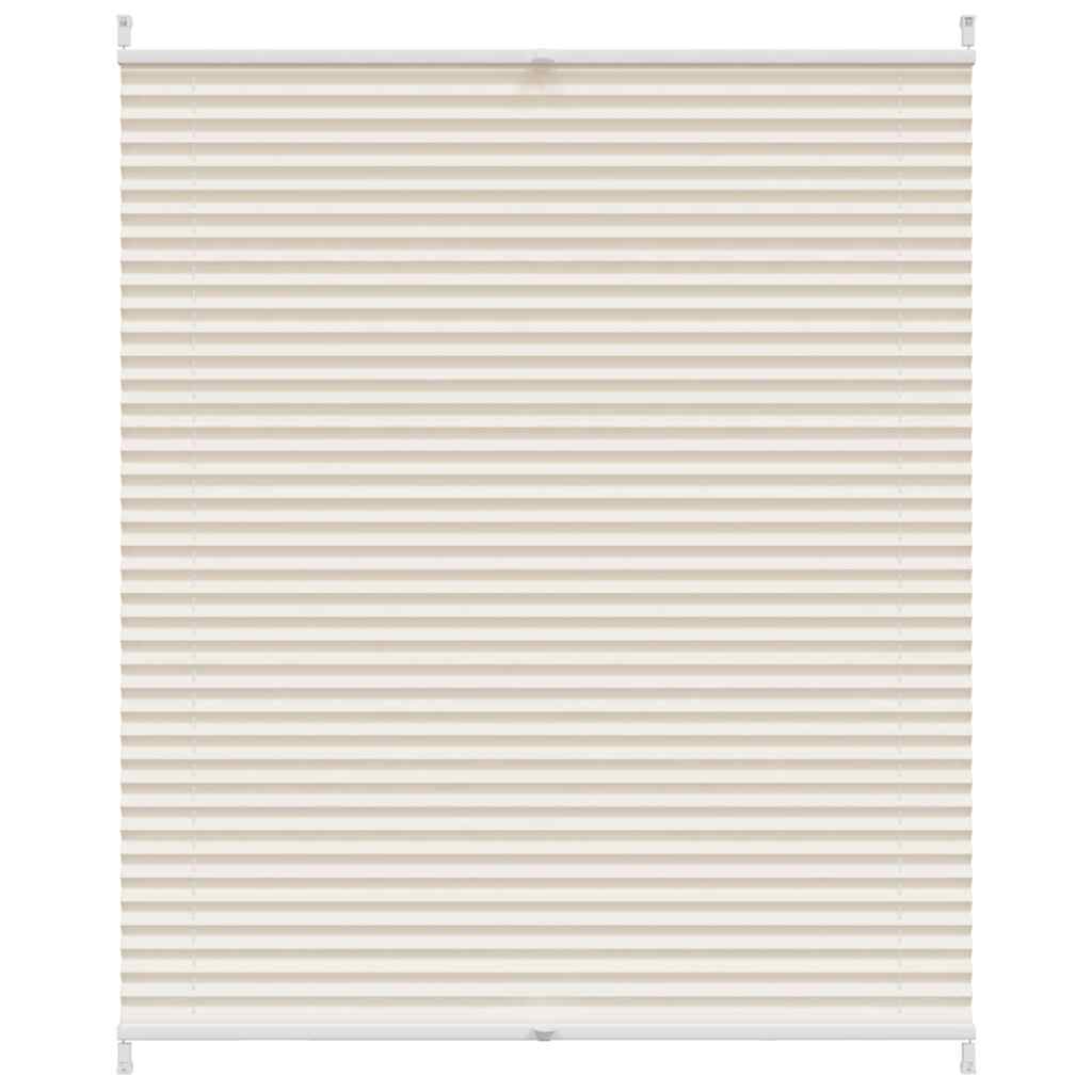 Plisse Blind 100x125cm Cream