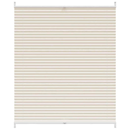 Plisse Blind 100x125cm Cream