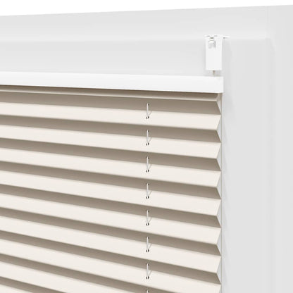 Plisse Blind 100x125cm Cream