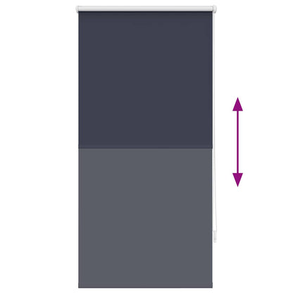 Roller Blind Blackout 60 x 120 cm Marine / Blue