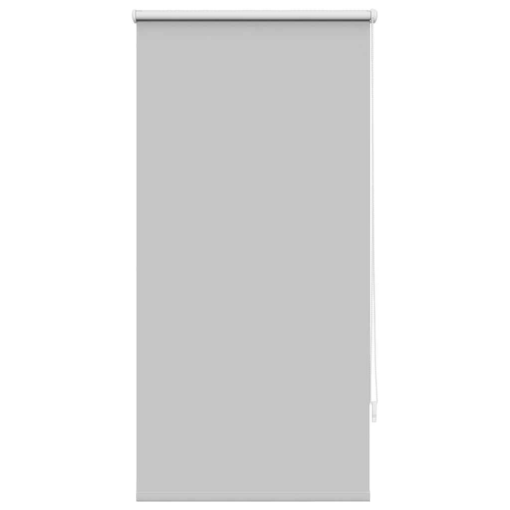 Roller Blind Blackout 64.4x120 cm Fabric Width 60 cm Grey