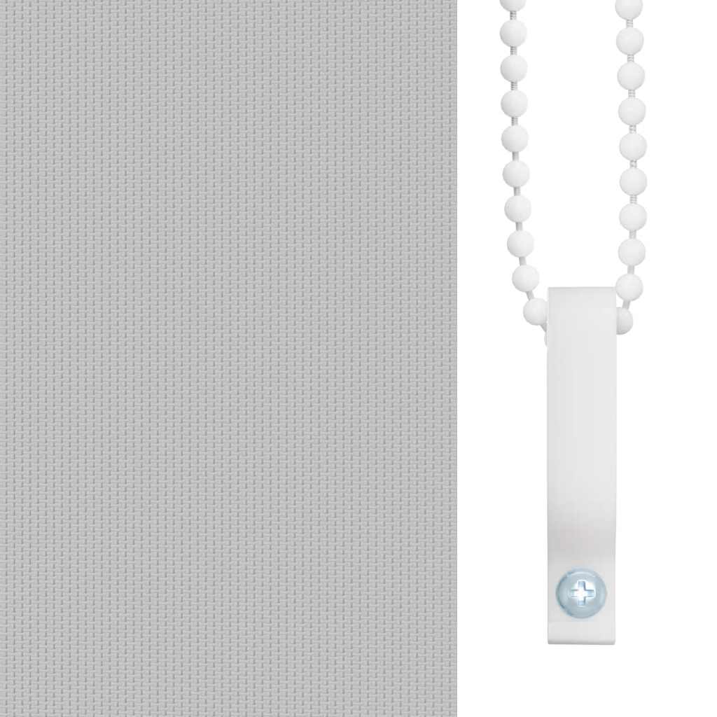 Roller Blind Blackout 64.4x120 cm Fabric Width 60 cm Grey