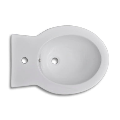 Round Bidet Stand White High-quality Ceramic