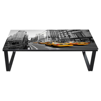 Coffee Table with Glass Top Rectangular