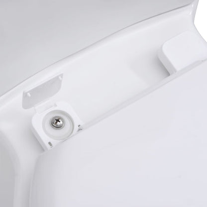 WC Ceramic Toilet Bathroom Corner Toilet White