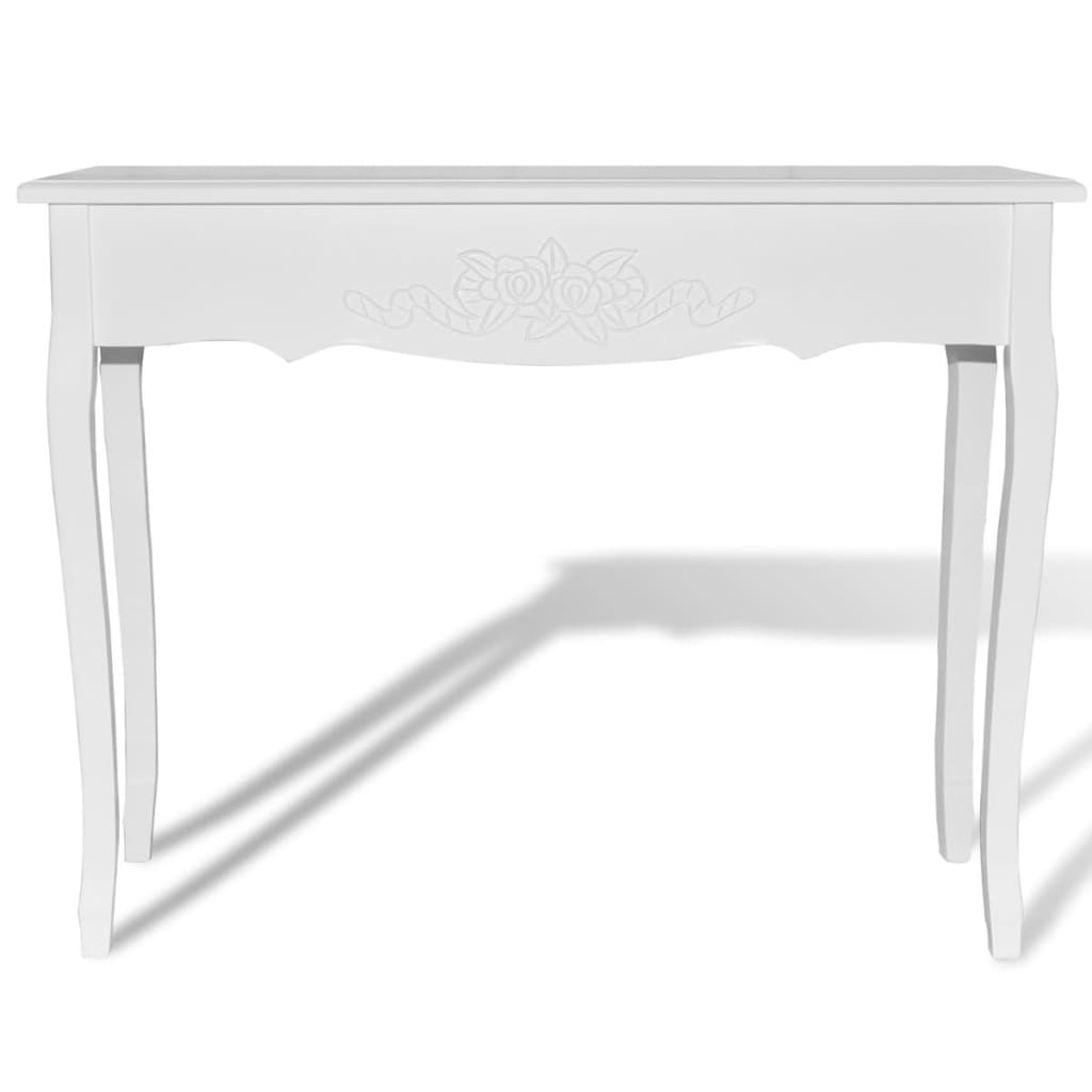 Dressing Console Table White