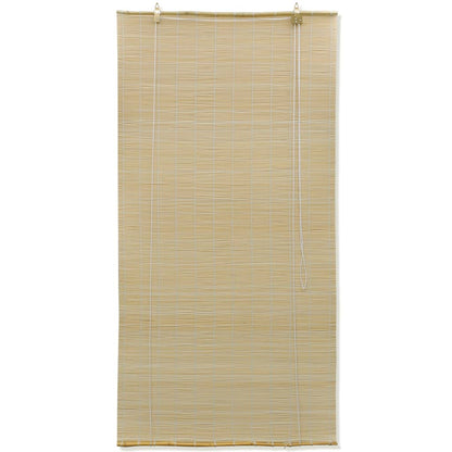 Natural Bamboo Roller Blinds 100 x 160 cm