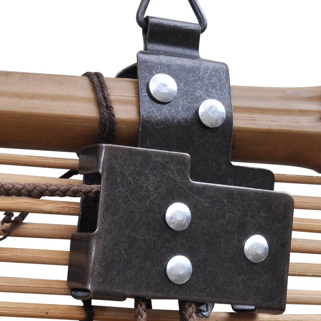 Brown Bamboo Roller Blinds 120 x 220 cm