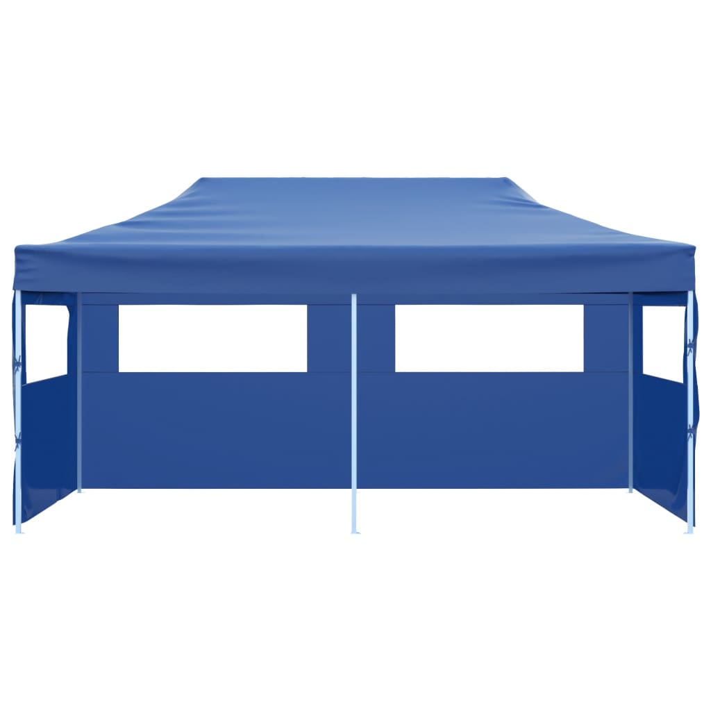 Blue Foldable Pop-up Party Tent 3 x 6 m