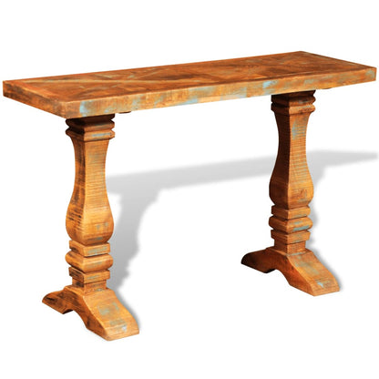 Console Table Solid Reclaimed Wood