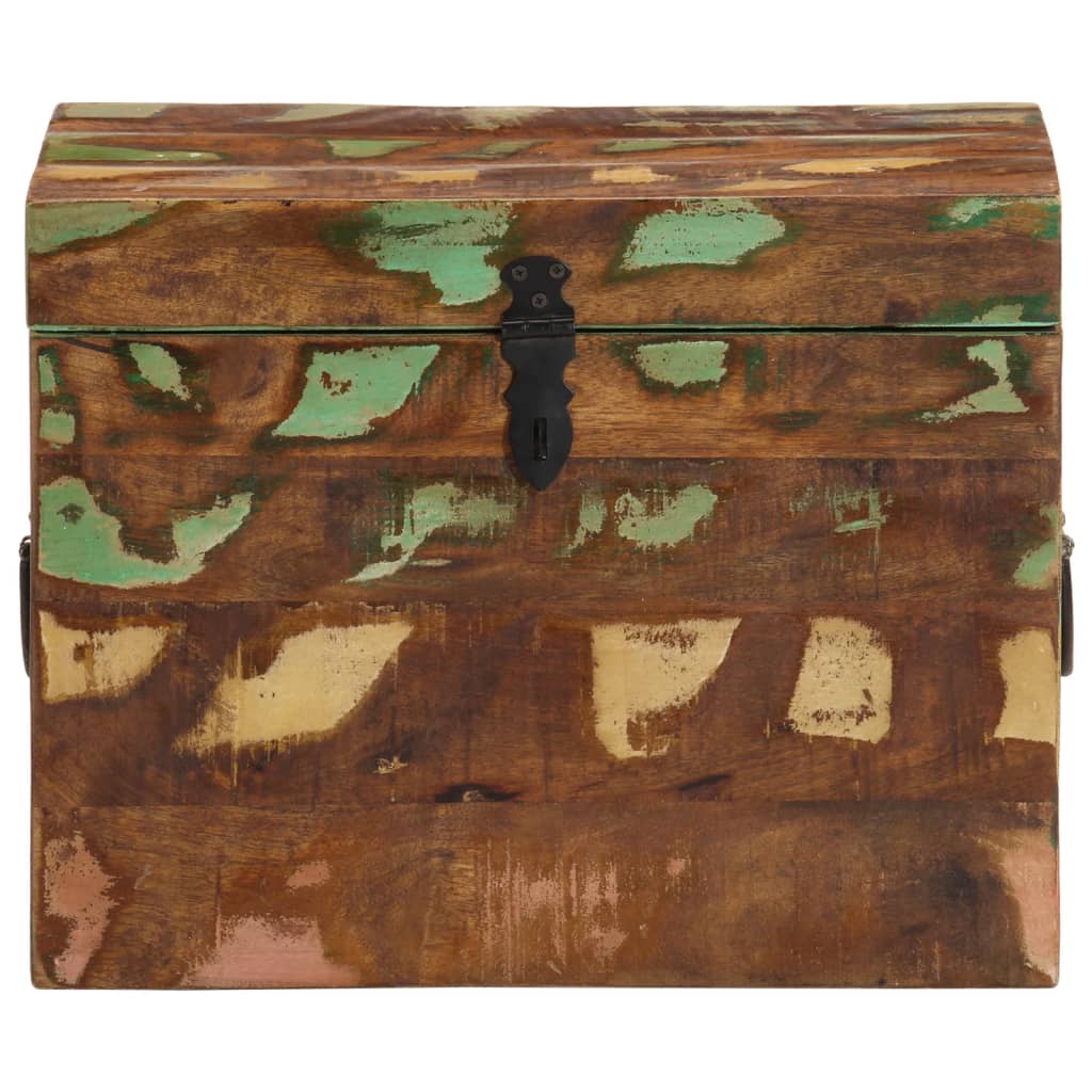 Reclaimed Storage Box Solid Wood