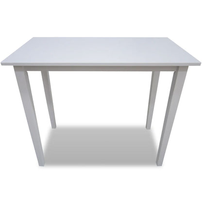 Wooden Bar Table White
