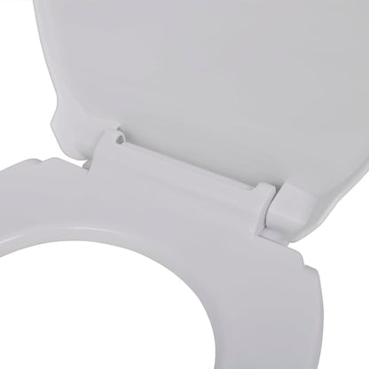 Soft-close Toilet Seat White Oval