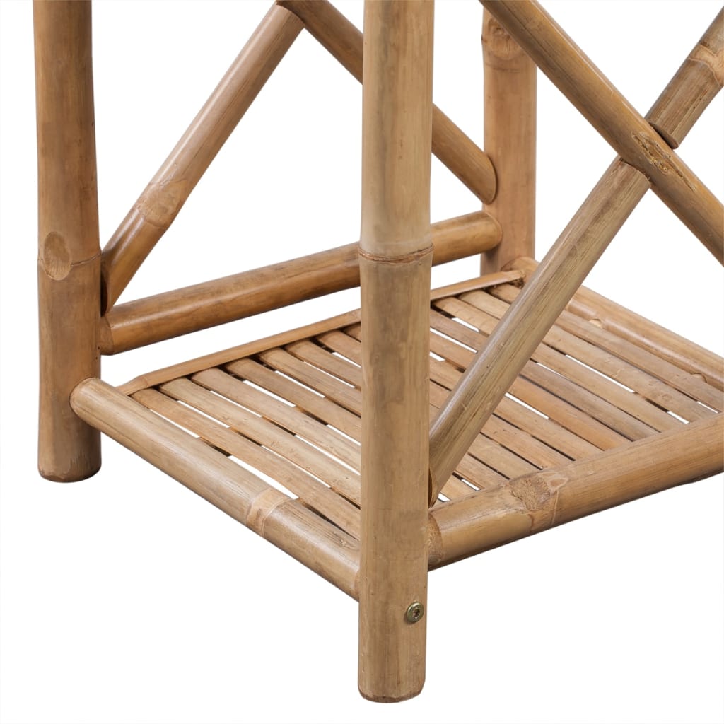 5-Tier Square Bamboo Shelf