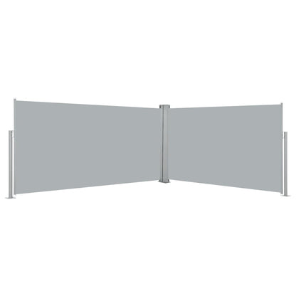 Retractable Side Awning 160x600 cm Grey