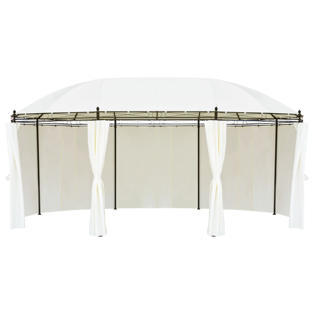 Gazebo Cream White 530x350x265 cm