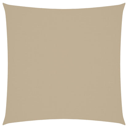 Sunshade Sail Oxford Fabric Square 3.6x3.6 m Beige