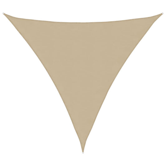 Sunshade Sail Oxford Fabric Triangular 3.6x3.6x3.6 m Beige