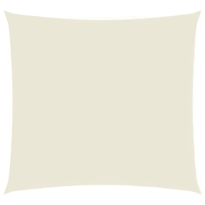 Sunshade Sail Oxford Fabric Square 3.6x3.6 m Cream