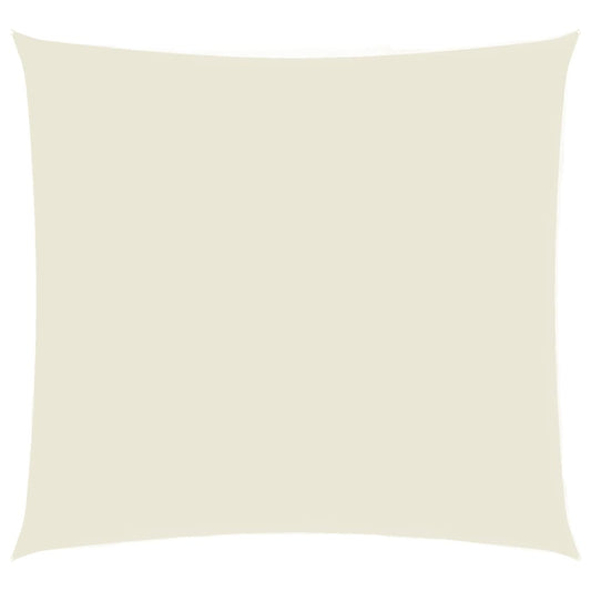 Sunshade Sail Oxford Fabric Square 3.6x3.6 m Cream