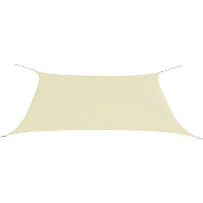 Sunshade Sail Oxford Fabric Rectangular 2x4 m Cream