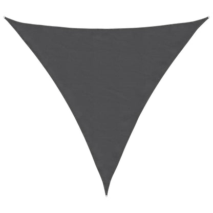 Sunshade Sail Oxford Fabric Triangular 3.6x3.6x3.6 m Anthracite