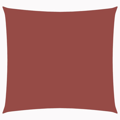 Sunshade Sail Oxford Fabric Square 3.6x3.6 m Terracotta