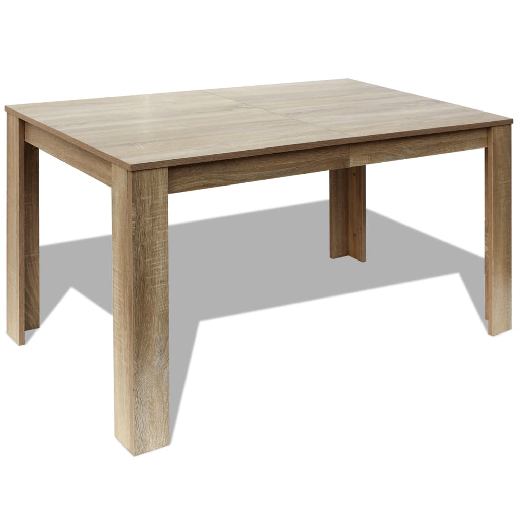 Dining Table 140x80x75 cm Oak